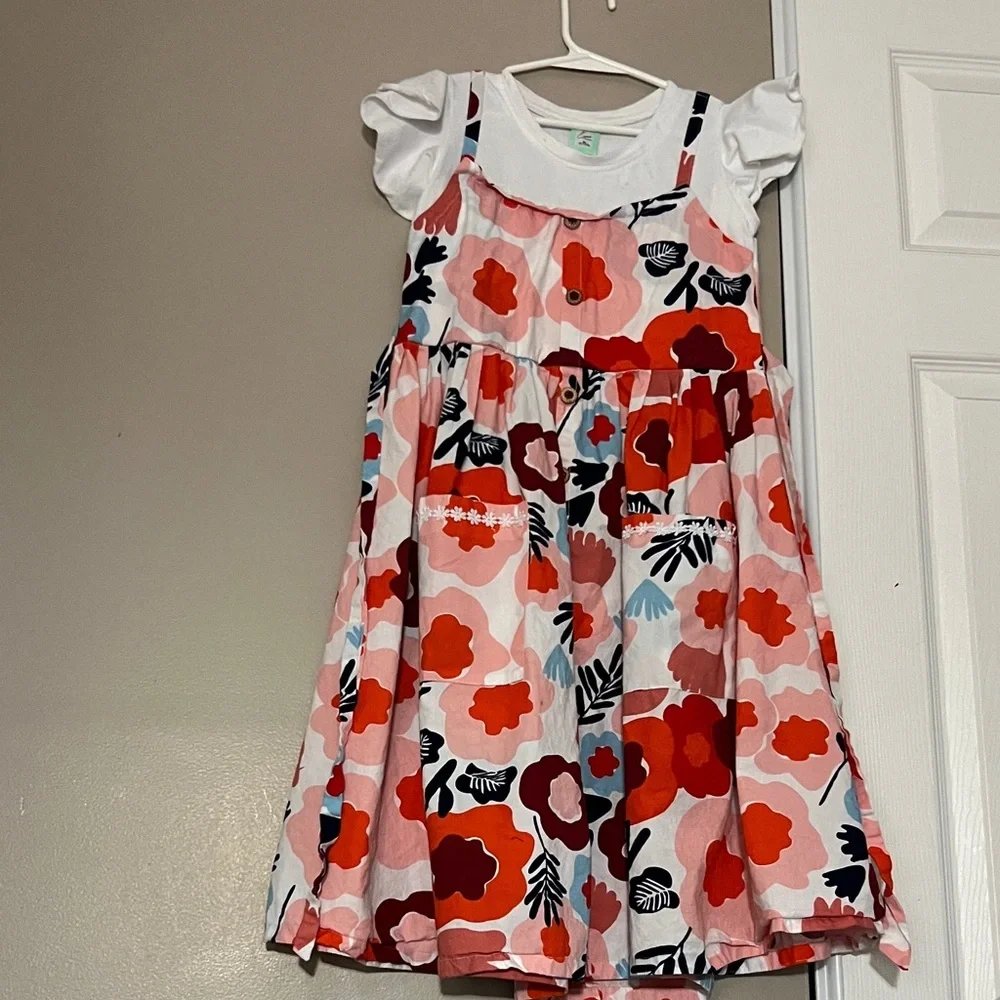 Floral Kids Casual Dress